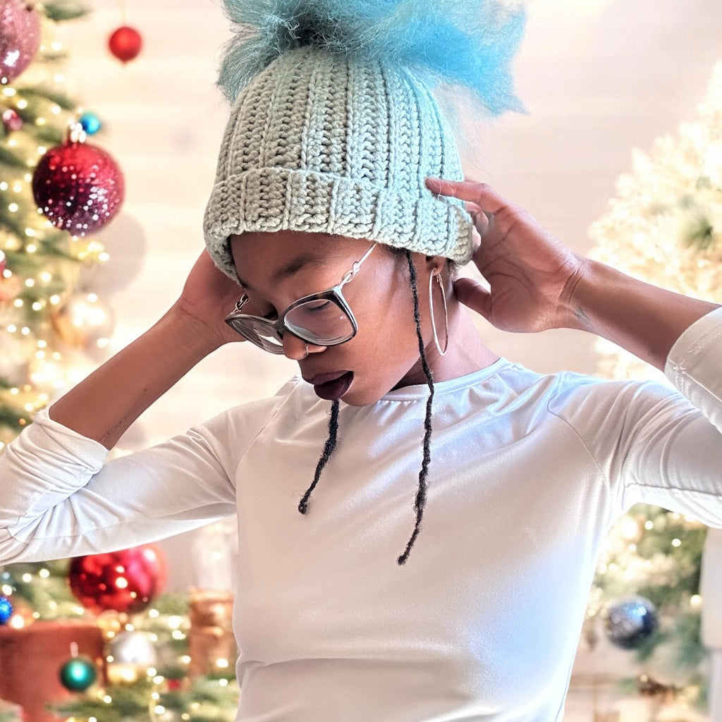 Messy Bun Beanie