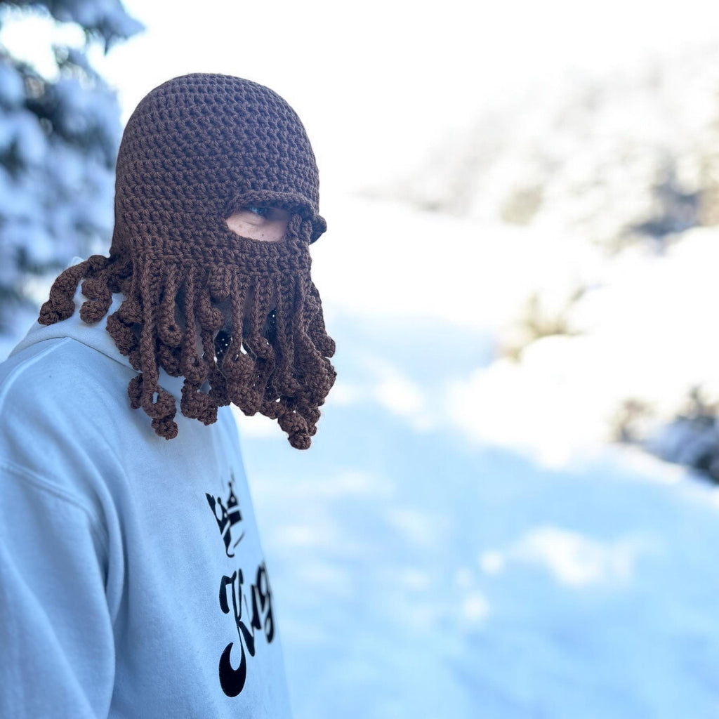 Crochet Octopus Beanie| Mask