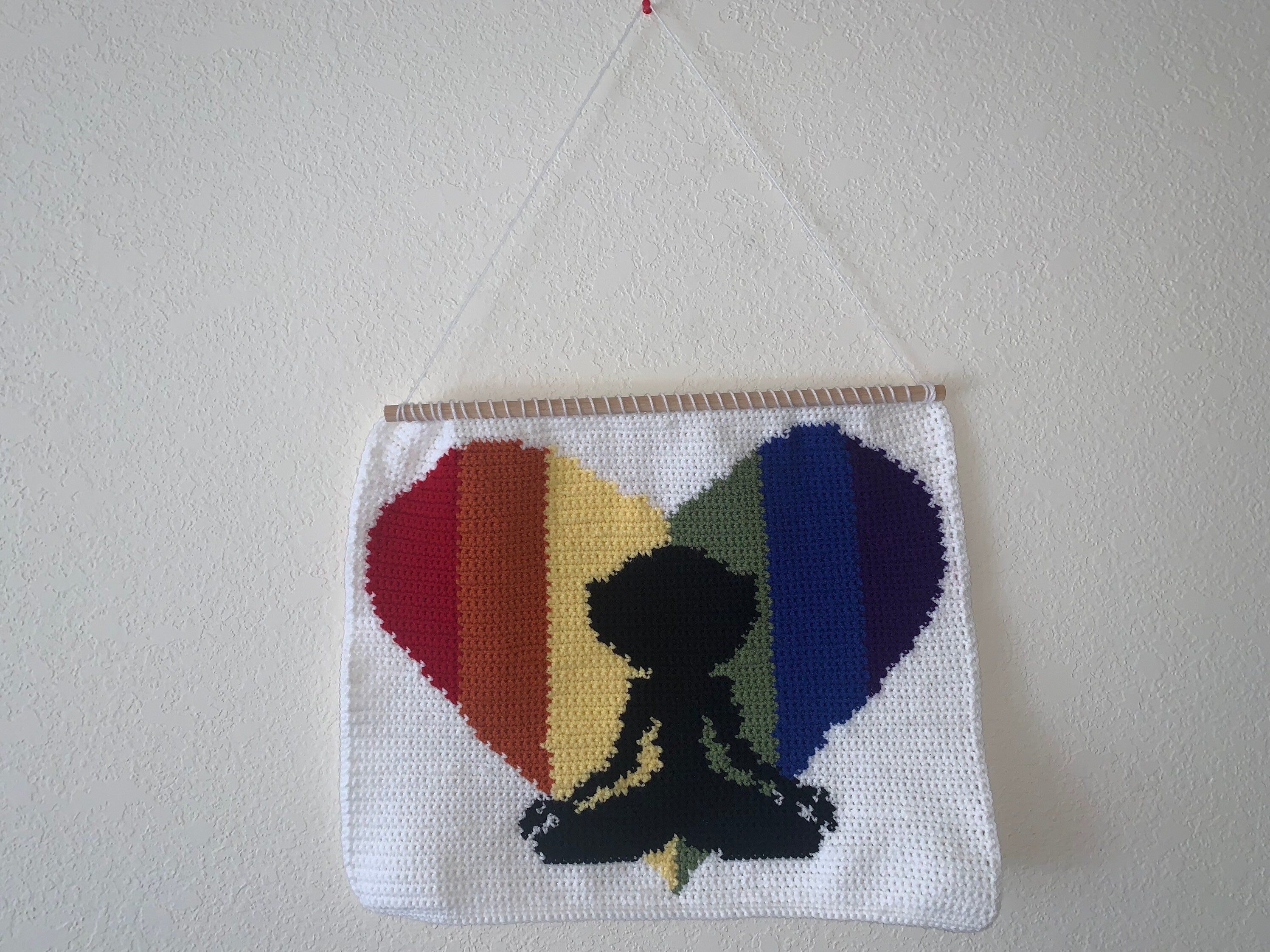 Rainbow Yoga Crochet PATTERN ONLY