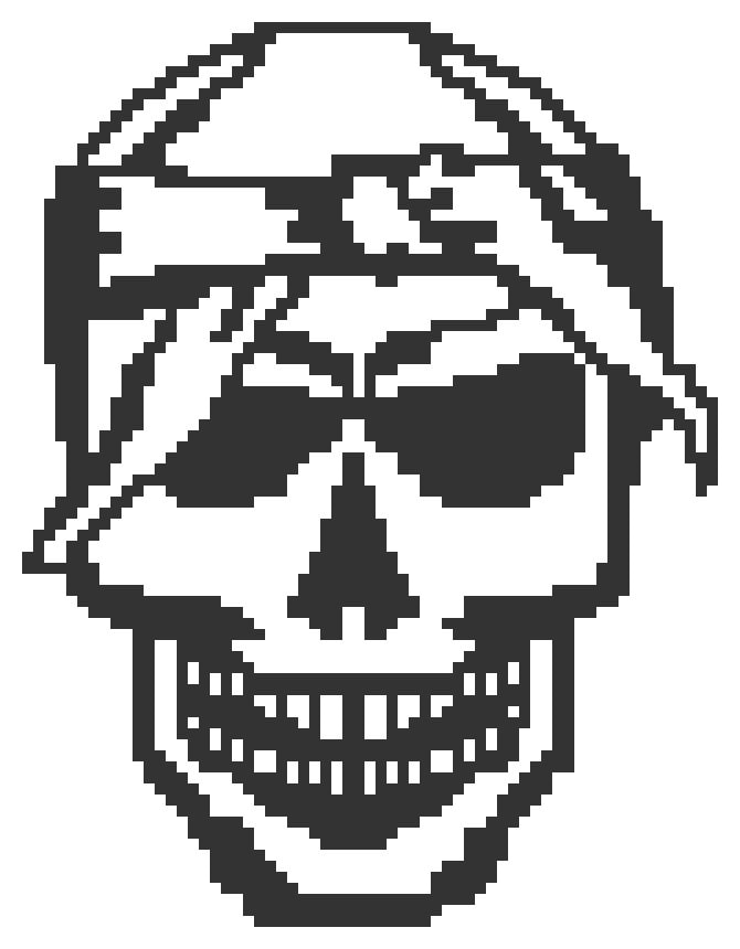 Crochet Skull Wall Hanging PATTERN