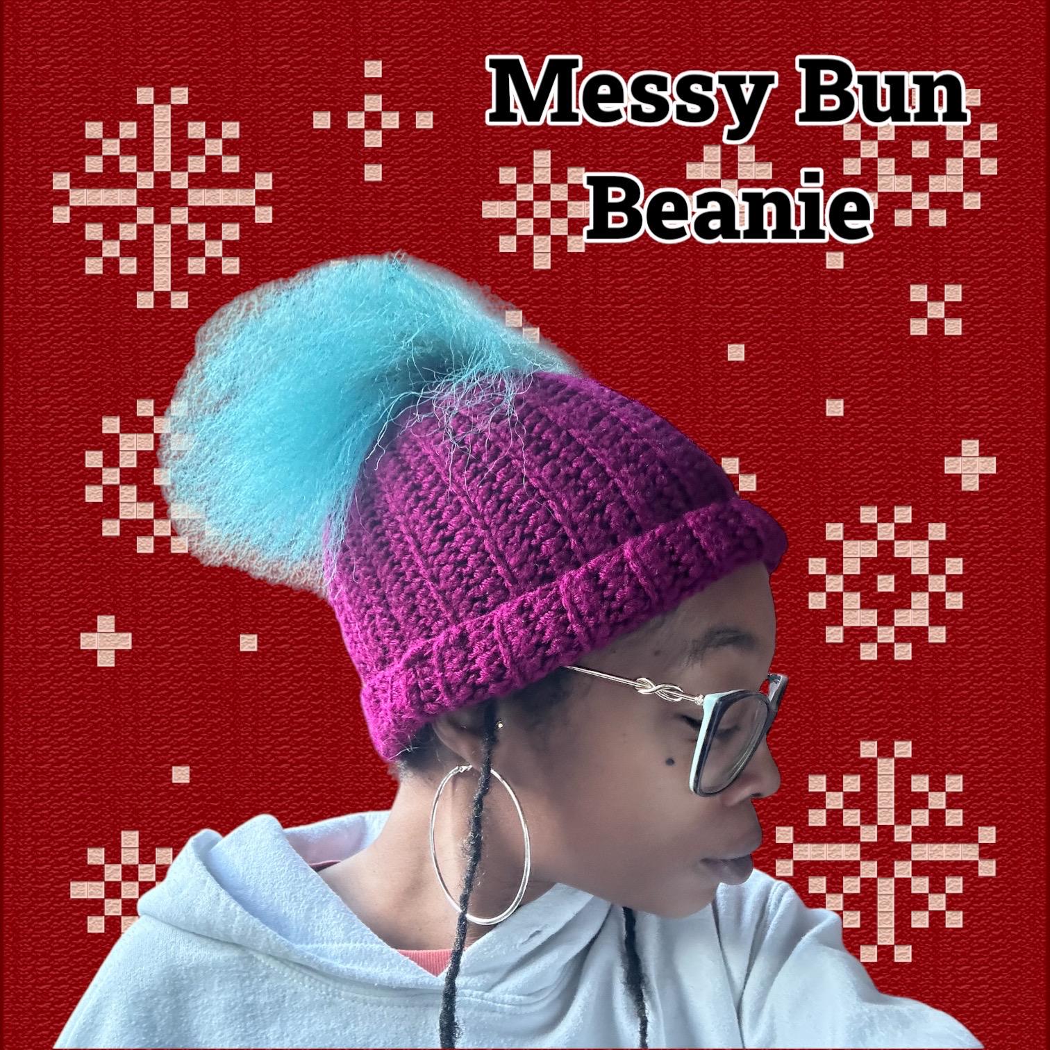 Messy Bun Beanie