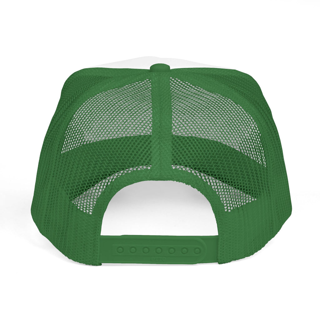 Trucker Cap — "I look like this because life" Embroidered Casual Hat