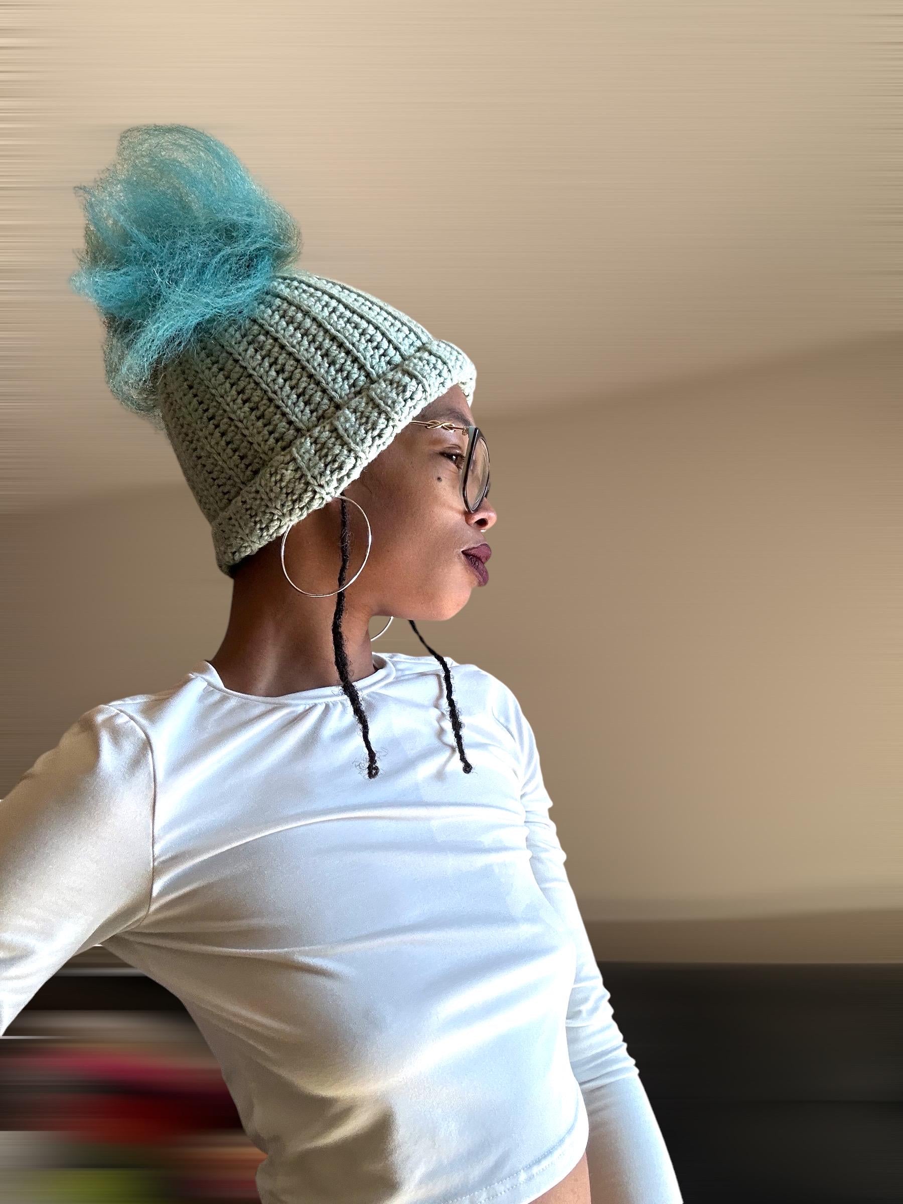 Messy Bun Beanie