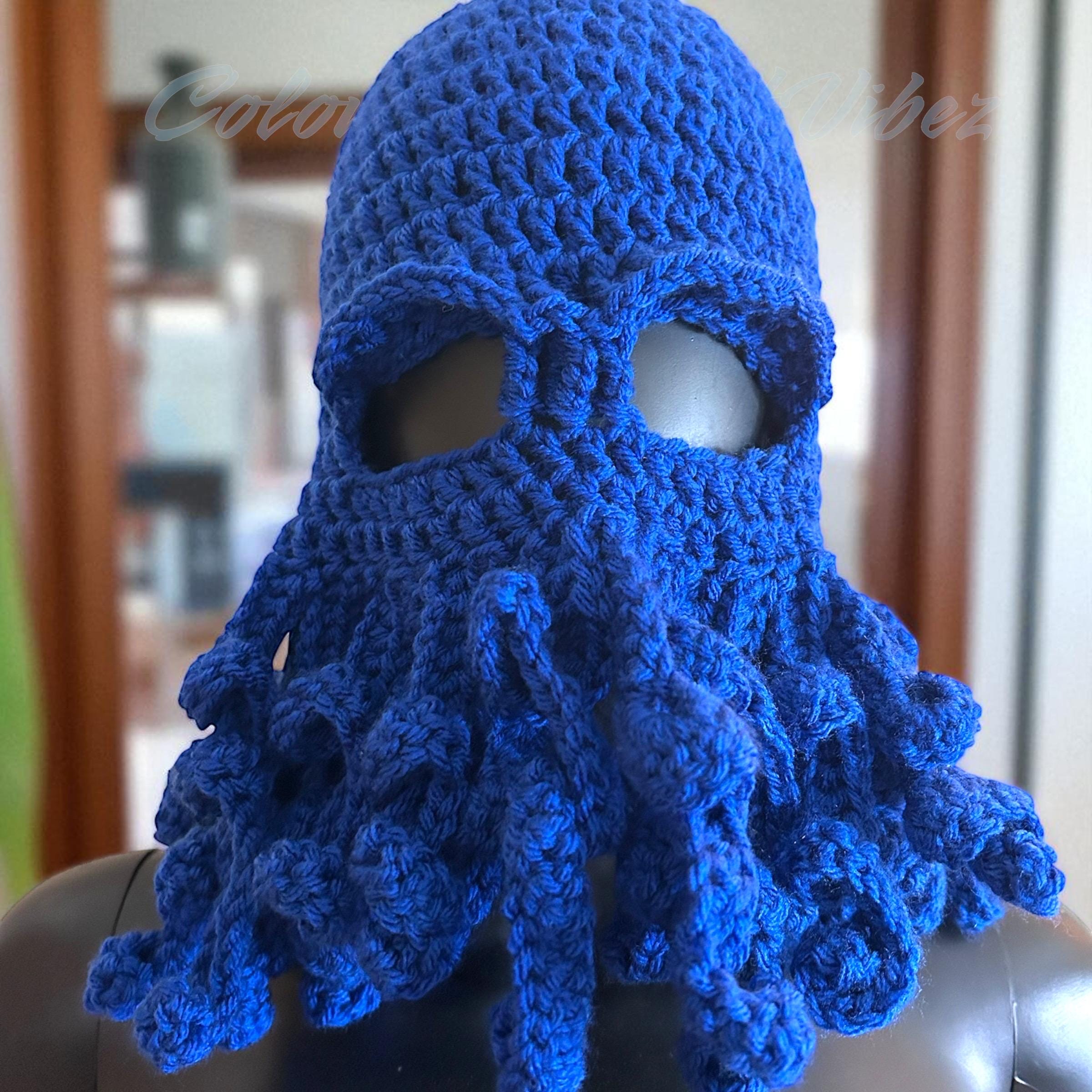 Crochet Octopus Beanie| Mask