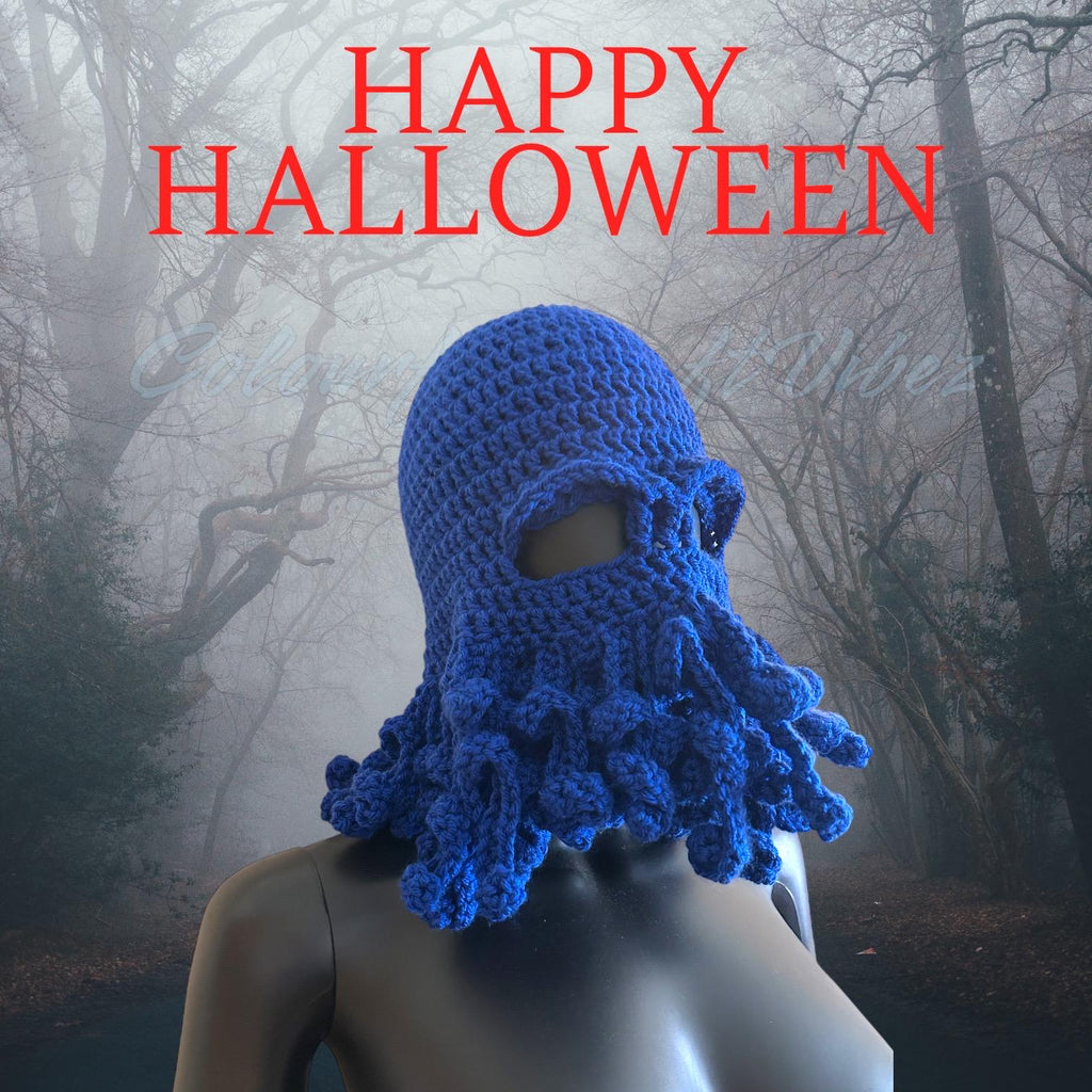 Crochet Octopus Beanie| Mask