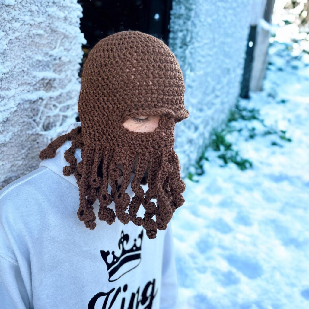 Crochet Octopus Beanie| Mask