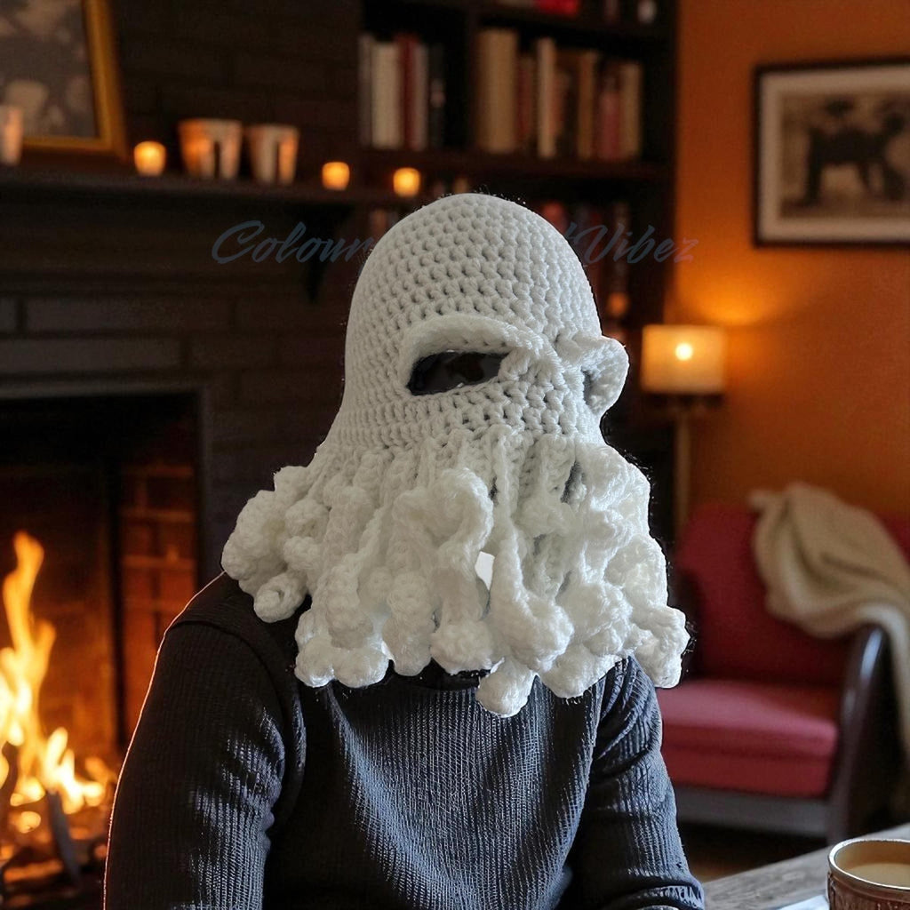 Crochet Octopus Beanie| Mask